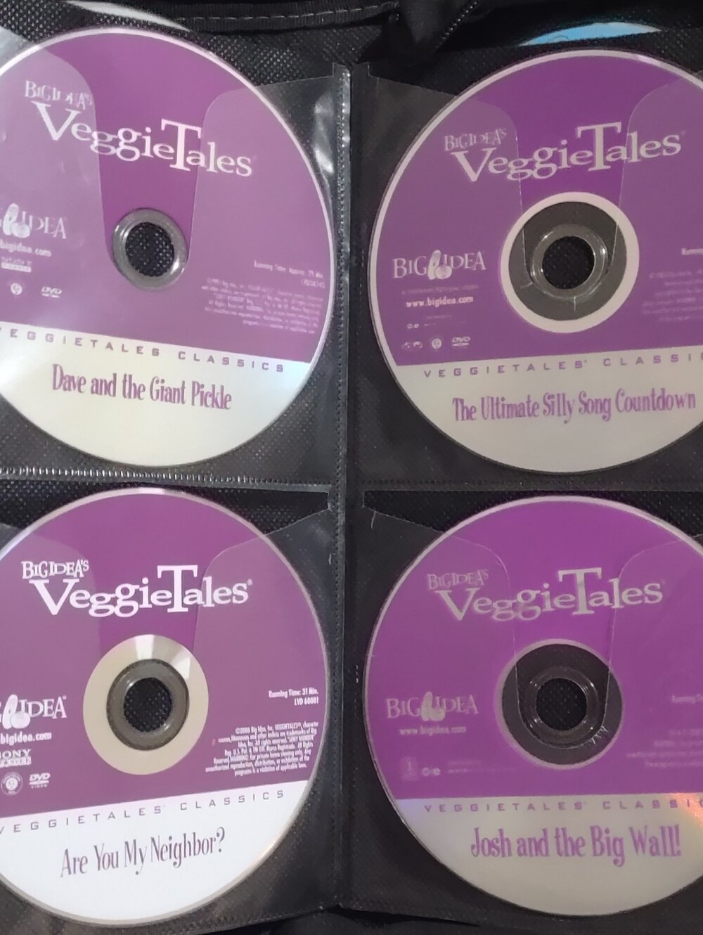 VeggieTales Classics 4-disc DVD Bundle